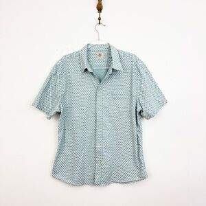 Faherty Short-Sleeve Stretch Playa Shirt Fishscale.